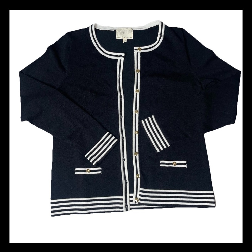 Debbie Morgan Sweater XL Timeless Classic Classy Chic Old Money